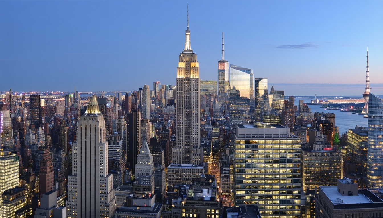 Skyline of New York City, showcasing our area of service